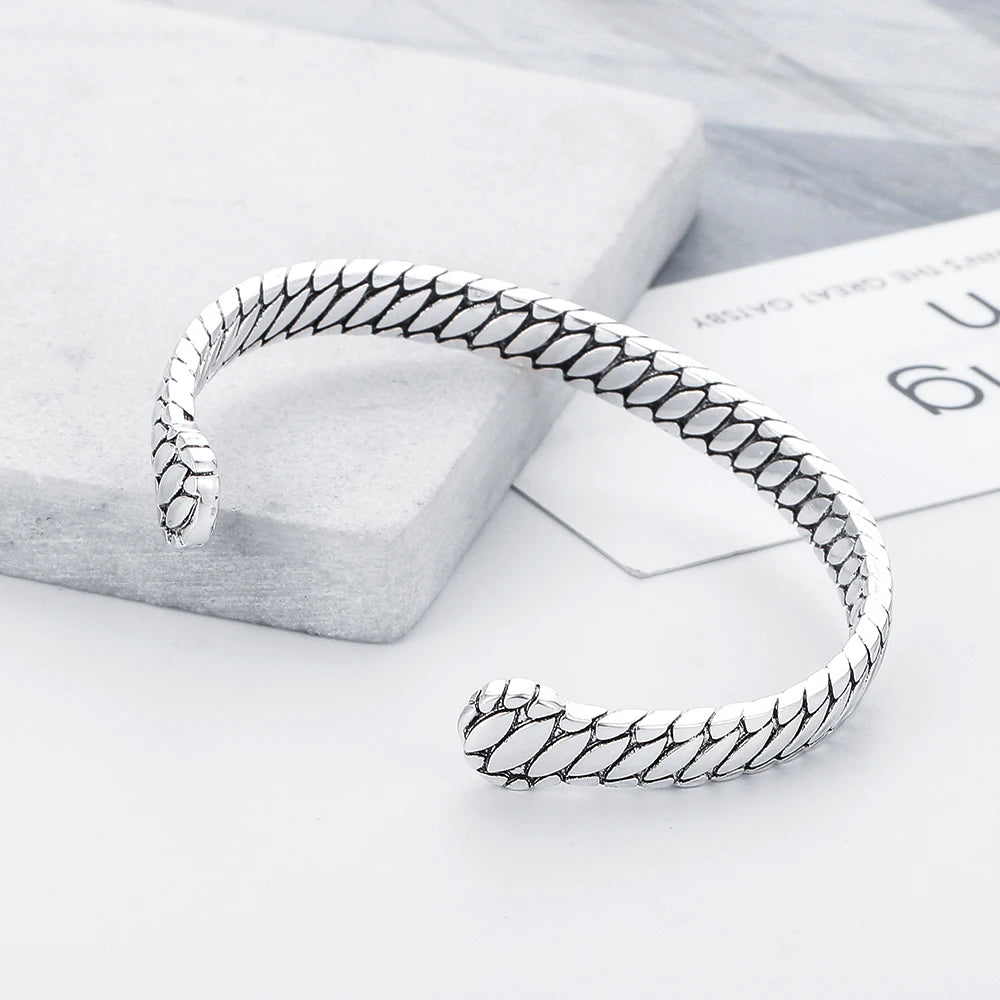 Vintage Cuff Wristband Ancient Silver Plated Buddha Bracelet Women Gift