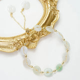 Vintage Round Lucky Jade Beaded Bracelet YBR360