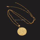 Vintage 18K Taj Mahal Pendant Necklace