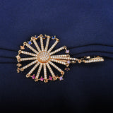 Arrival Earring Austria Multicoloured CZ Clip Earrings GLE6095