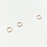 Arrival Wire Rose Colorwire Circle Round Closing Ring For Charms