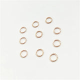 Arrival Wire Rose Colorwire Circle Round Closing Ring For Charms