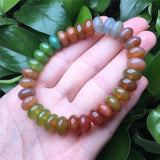 Salt flat agate Abacus Beads Bracelets Natural Stone Tibetan Buddhist Bracelet