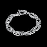 Arrival Women Jewelry 925 Silver Bracelet Link Chain Gift