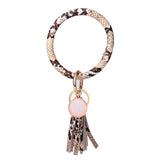 Women Tassel Keychain Wristlet Sublimation Bracelet