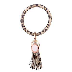 Women Tassel Keychain Wristlet Sublimation Bracelet