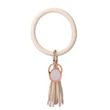 Women Tassel Keychain Wristlet Sublimation Bracelet