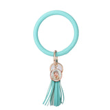 Women Tassel Keychain Wristlet Sublimation Bracelet