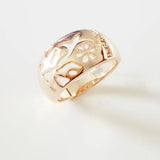 Arrival Women Rings 585 Rose Jewelry CZ Flower Shape Lady