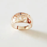 Arrival Women Rings 585 Rose Jewelry CZ Flower Shape Lady