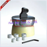 Stainless Steel Ring Holder with Engraving Block & 7 Sleeves
