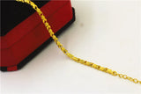 Arrival Pure Heart Link Bracelet 24K Yellow for Girls 16+4cm
