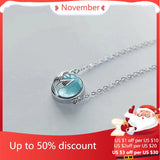 Sterling Silver Fish Tail Necklace Women Pendant