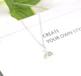 Green Leaves Necklace & Pendant for Women