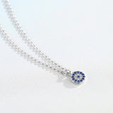 925 Silver Round Necklaces & Pendants for Women