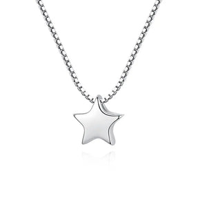 Sterling Silver Star Necklace for Women