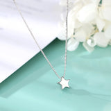 Sterling Silver Star Necklace for Women