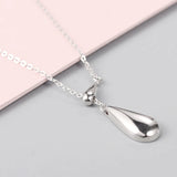 925 Silver Water Droplets Necklace Pendant - Women's Jewelry