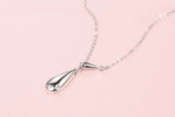 925 Silver Water Droplets Necklace Pendant - Women's Jewelry
