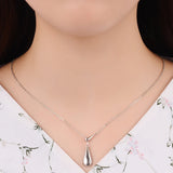 925 Silver Water Droplets Necklace Pendant - Women's Jewelry