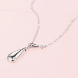 925 Silver Water Droplets Necklace Pendant - Women's Jewelry