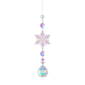 Christmas Snowflake Crystal Suncatcher Decoration Gift for Women