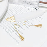 French Style Water Drop Earrings Stainless Steel Hook