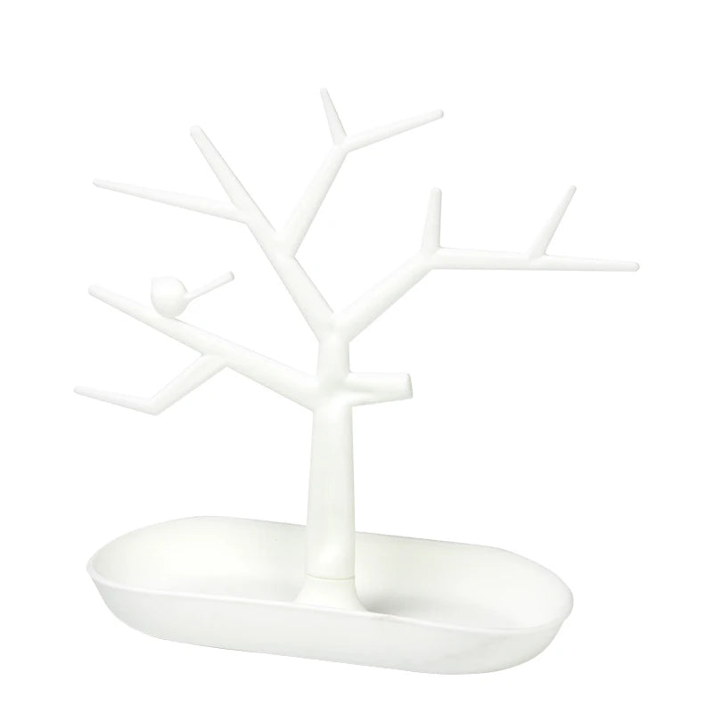 Bird Tree Jewelry Storage Organizer Rack