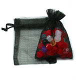 Organza Drawstring Gift Bags 13*18cm 80pcs/lot
