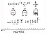 316L Stainless Steel Balls Accessories for Lip Eyering