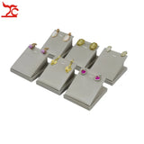 6Pcs Grey Earring Pendant Display Holder