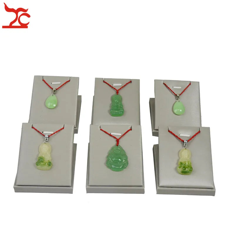 6Pcs Grey Earring Pendant Display Holder