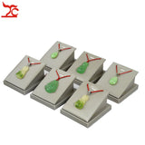 6Pcs Grey Earring Pendant Display Holder