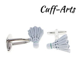 Cufflinks Christmas Cuff Links Wedding Party Badminton Men Shirt C10396
