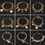 Stainless Steel Beads Bracelet with Jesus Pendant