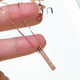 Geometric CZ Pendant Necklace for Women Choker