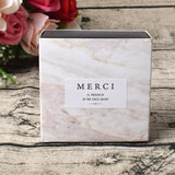 Marbling Pull-out Chocolate Cake Candy Drawer Gift Paper Box 9x8.7x4cm