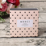 Marbling Pull-out Chocolate Cake Candy Drawer Gift Paper Box 9x8.7x4cm