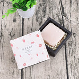 Marbling Pull-out Chocolate Cake Candy Drawer Gift Paper Box 9x8.7x4cm