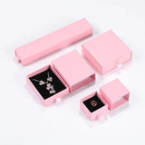 Colorful Cardboard Jewelry Packaging For Necklace Ring Earrings