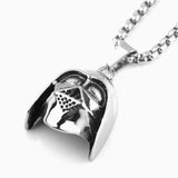 Punk Stainless Steel Silver Dog Pendant Necklace Gift