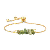 Reiki Healing Mineral Crystal Bracelet Chakra Beads Chains Jewelry