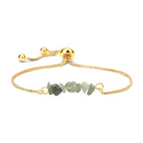 Reiki Healing Mineral Crystal Bracelet Chakra Beads Chains Jewelry