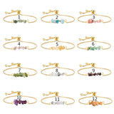 Reiki Healing Mineral Crystal Bracelet Chakra Beads Chains Jewelry