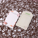 100pcs Colorful Paper Jewelry Display Cards for Hair Accessories Packaging