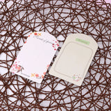 100pcs Colorful Paper Jewelry Display Cards for Hair Accessories Packaging