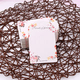 100pcs Colorful Paper Jewelry Display Cards for Hair Accessories Packaging