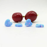 (3pcs/lot) 10mm Light Pink Opal Heart Charm Stone for Necklace