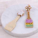 Beads Bottle Earrings For Women Boho Dangle Drop Earrings