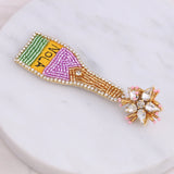 Beads Bottle Earrings For Women Boho Dangle Drop Earrings